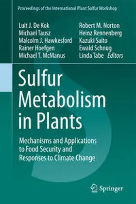 De Kok / McManus / Tausz |  Sulfur Metabolism in Plants | Buch |  Sack Fachmedien