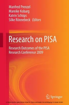 Prenzel / Kobarg / Schöps |  Research on PISA | eBook | Sack Fachmedien