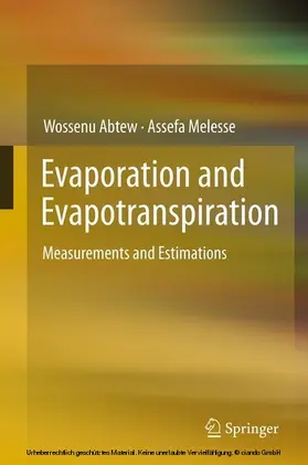 Abtew / Melesse | Evaporation and Evapotranspiration | E-Book | www.sack.de