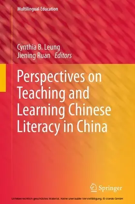 Leung / Ruan | Perspectives on Teaching and Learning Chinese Literacy in China | E-Book | sack.de