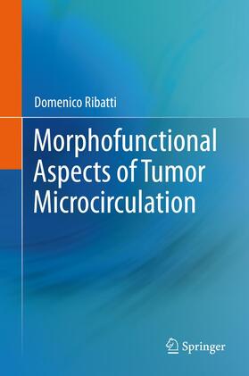 Ribatti | Morphofunctional Aspects of Tumor Microcirculation | Buch | sack.de