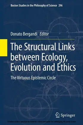 Bergandi | The Structural Links between Ecology, Evolution and Ethics | E-Book | sack.de