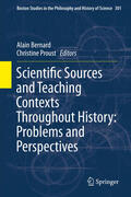 Bernard / Proust |  Scientific Sources and Teaching Contexts Throughout History: Problems and Perspectives | eBook | Sack Fachmedien