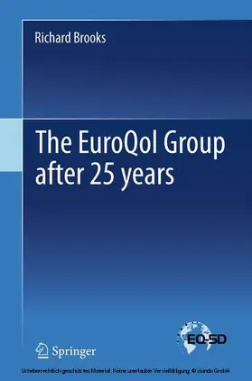 Brooks | The EuroQol Group after 25 years | E-Book | www.sack.de
