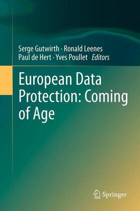Gutwirth / Poullet / Leenes | European Data Protection: Coming of Age | Buch | 978-94-007-5184-2 | sack.de