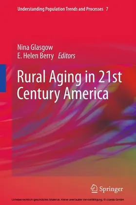 Glasgow / Berry | Rural Aging in 21st Century America | E-Book | www.sack.de