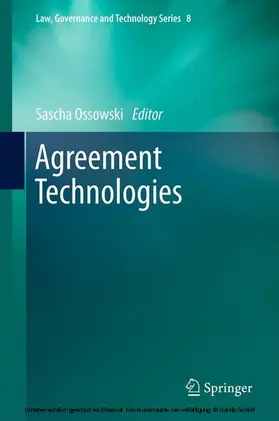 Ossowski | Agreement Technologies | E-Book | sack.de