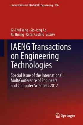 Yang / Castillo / Ao |  IAENG Transactions on Engineering Technologies | Buch |  Sack Fachmedien