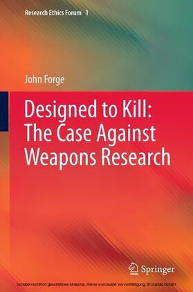 Forge | Designed to Kill: The Case Against Weapons Research | E-Book | sack.de