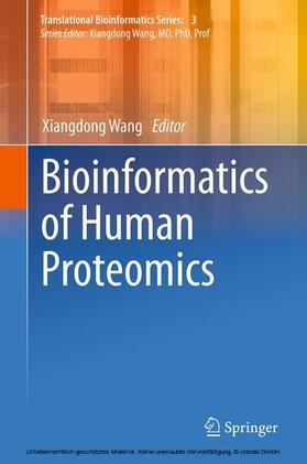 Wang |  Bioinformatics of Human Proteomics | eBook | Sack Fachmedien