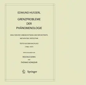 Husserl / Sowa / Vongehr | Grenzprobleme Der Phänomenologie | Buch | 978-94-007-5813-1 | sack.de