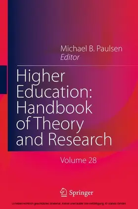 Paulsen |  Higher Education: Handbook of Theory and Research | eBook | Sack Fachmedien