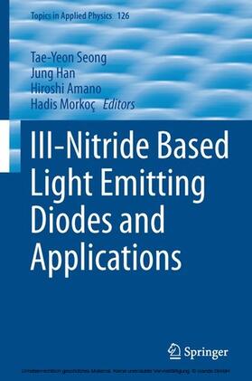Seong / Han / Amano | III-Nitride Based Light Emitting Diodes and Applications | E-Book | sack.de