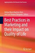 Vázquez / Alves |  Best Practices in Marketing and their Impact on Quality of Life | Buch |  Sack Fachmedien