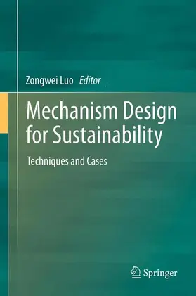 Luo |  Mechanism Design for Sustainability | Buch |  Sack Fachmedien