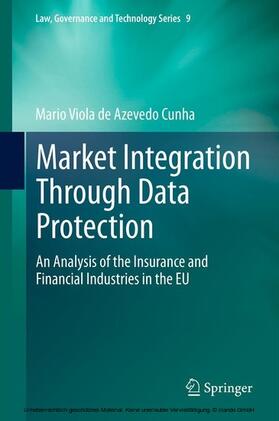 Viola de Azevedo Cunha | Market Integration Through Data Protection | E-Book | sack.de