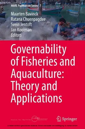 Bavinck / Chuenpagdee / Jentoft |  Governability of Fisheries and Aquaculture: Theory and Applications | eBook | Sack Fachmedien