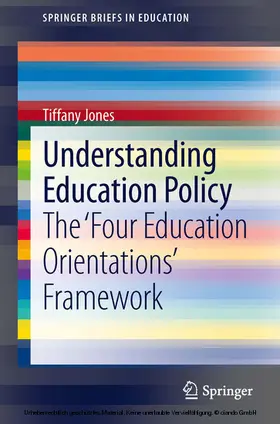 Jones |  Understanding Education Policy | eBook | Sack Fachmedien