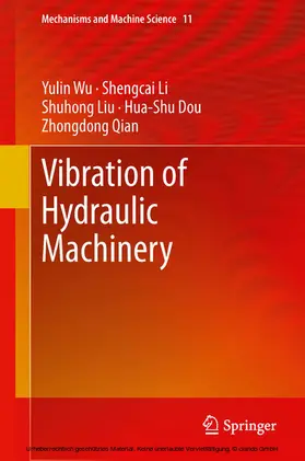 Wu / Li / Liu |  Vibration of Hydraulic Machinery | eBook | Sack Fachmedien