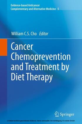 Cho | Cancer Chemoprevention and Treatment by Diet Therapy | E-Book | sack.de
