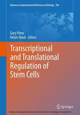 Hime / Abud |  Transcriptional and Translational Regulation of Stem Cells | eBook | Sack Fachmedien