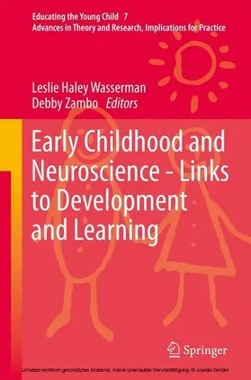 Wasserman / Zambo |  Early Childhood and Neuroscience - Links to Development and Learning | eBook | Sack Fachmedien