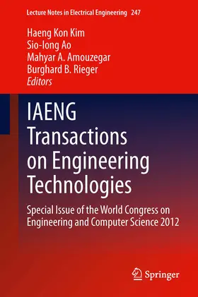 Kim / Ao / Amouzegar | IAENG Transactions on Engineering Technologies | E-Book | sack.de