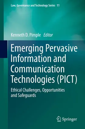 Pimple |  Emerging Pervasive Information and Communication Technologies (PICT) | eBook | Sack Fachmedien