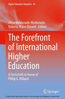 Maldonado-Maldonado / Bassett | The Forefront of International Higher Education | E-Book | sack.de