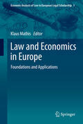 Mathis |  Law and Economics in Europe | eBook | Sack Fachmedien
