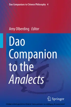 Olberding |  Dao Companion to the Analects | eBook | Sack Fachmedien