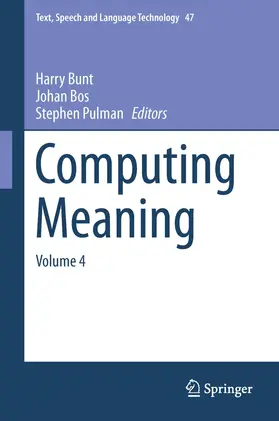 Bunt / Bos / Pulman | Computing Meaning | E-Book | www.sack.de