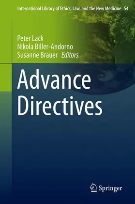 Lack / Brauer / Biller-Andorno |  Advance Directives | Buch |  Sack Fachmedien