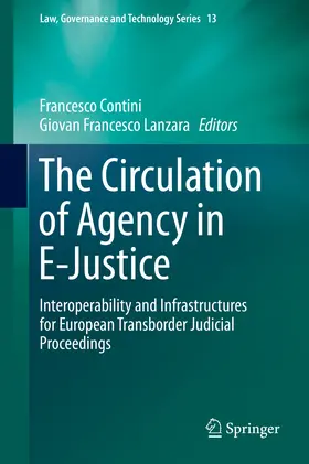 Contini / Lanzara |  The Circulation of Agency in E-Justice | eBook | Sack Fachmedien