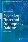 Onazi |  African Legal Theory and Contemporary Problems | Buch |  Sack Fachmedien