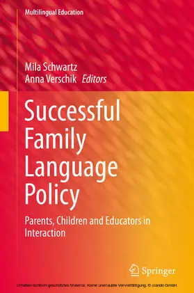 Schwartz / Verschik | Successful Family Language Policy | E-Book | sack.de