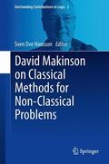 Hansson |  David Makinson on Classical Methods for Non-Classical Problems | Buch |  Sack Fachmedien