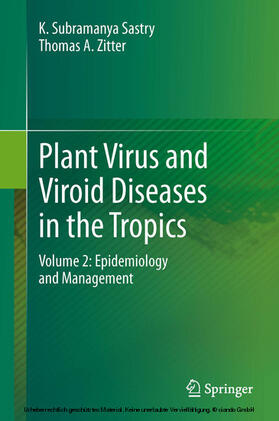 Sastry / A. Zitter | Plant Virus and Viroid Diseases in the Tropics | E-Book | sack.de