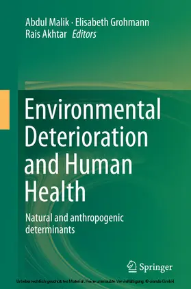 Malik / Grohmann / Akhtar | Environmental Deterioration and Human Health | E-Book | www.sack.de