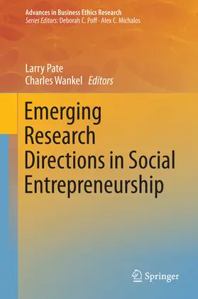 Pate / Wankel | Emerging Research Directions in Social Entrepreneurship | E-Book | www.sack.de