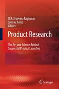 Cafeo / Raghavan |  Product Research | Buch |  Sack Fachmedien