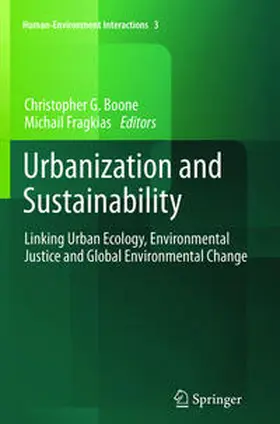 Fragkias / Boone |  Urbanization and Sustainability | Buch |  Sack Fachmedien