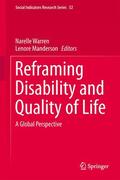 Manderson / Warren |  Reframing Disability and Quality of Life | Buch |  Sack Fachmedien