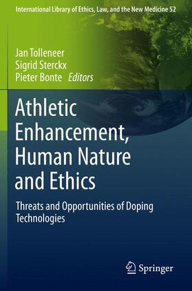 Tolleneer / Bonte / Sterckx |  Athletic Enhancement, Human Nature and Ethics | Buch |  Sack Fachmedien