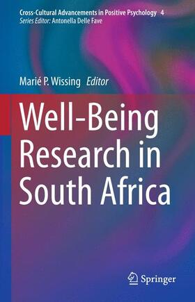 Wissing | Well-Being Research in South Africa | Buch | 978-94-007-9548-8 | sack.de