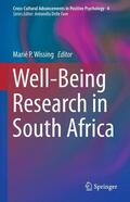 Wissing |  Well-Being Research in South Africa | Buch |  Sack Fachmedien