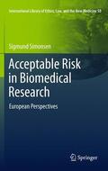Simonsen |  Acceptable Risk in Biomedical Research | Buch |  Sack Fachmedien