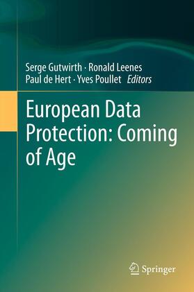 Gutwirth / Poullet / Leenes | European Data Protection: Coming of Age | Buch | 978-94-007-9562-4 | sack.de