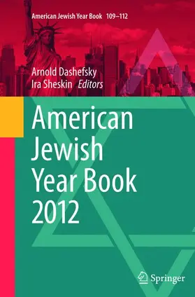 Sheskin / Dashefsky |  American Jewish Year Book 2012 | Buch |  Sack Fachmedien