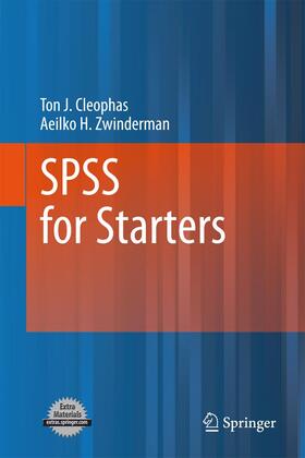 Zwinderman / Cleophas | SPSS for Starters | Buch | 978-94-007-9879-3 | sack.de